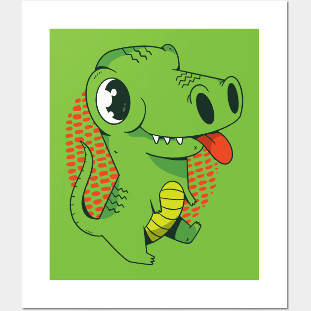 Baby Dinosaur Wall Art by LR_Collections